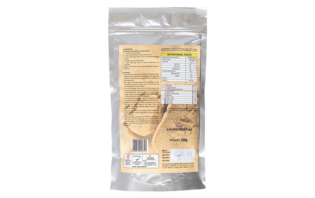 Zero-G 3 Grain Cookie Mix    Pack  500 grams